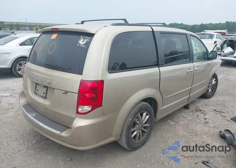 2013 Dodge Grand Caravan Sxt из США, поврежденный, VIN 2C4RDGCG6DR654865